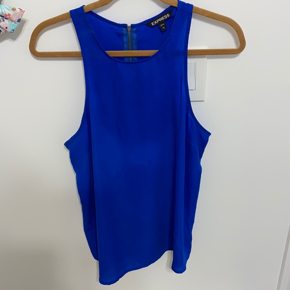 Blue Express tank top